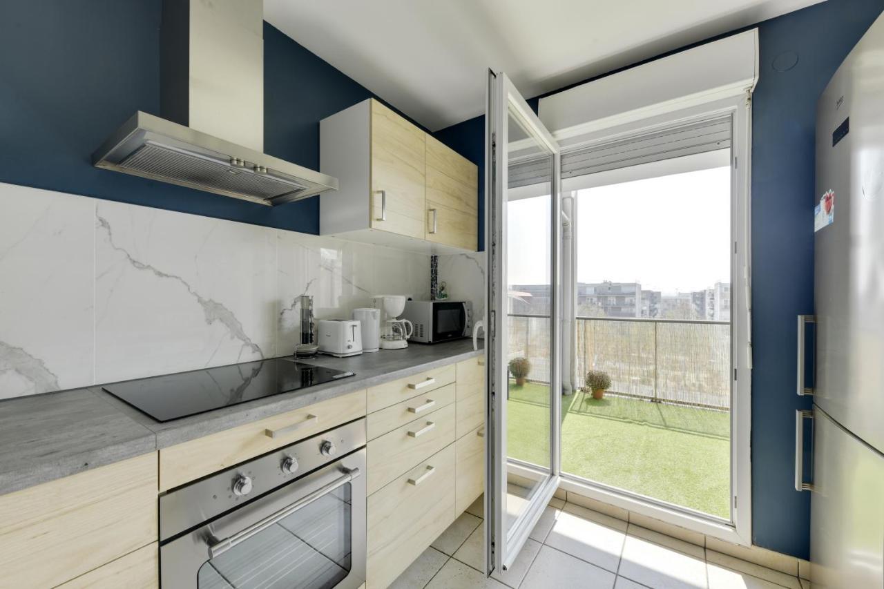 Chic Apart With Great View Of Paris Apartment Saint-Denis  Exterior photo